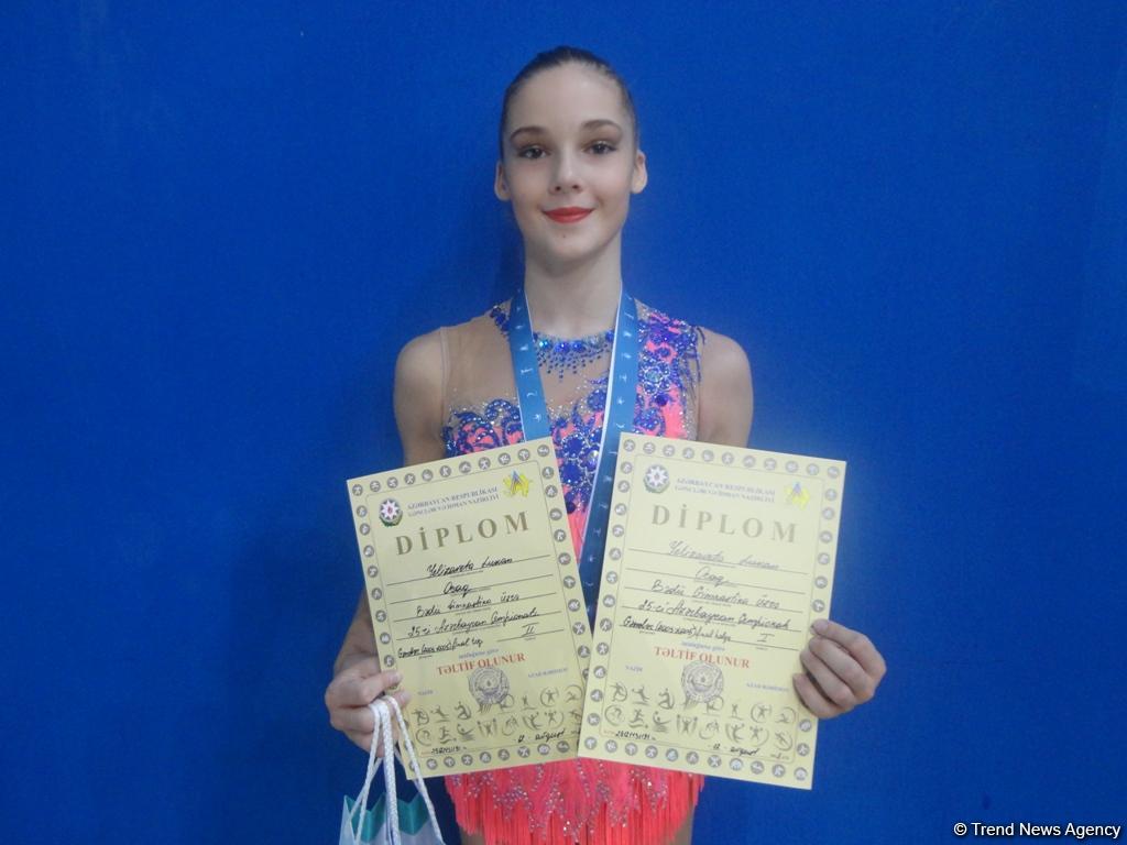Azərbaycalı gimnast Yelizaveta Luzan: Tamaşaçıların dəstəyi çox kömək edir