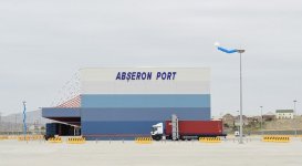 President Ilham Aliyev attends opening of Absheron Logistics Center (PHOTO)