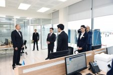 President Ilham Aliyev attends opening of Absheron Logistics Center (PHOTO)