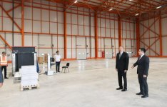 President Ilham Aliyev attends opening of Absheron Logistics Center (PHOTO)