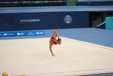 Bədii gimnastika üzrə Azərbaycan çempionatı və Bakı birinciliyi: Ən yaxşı anlar (FOTO)