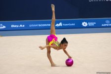 Bədii gimnastika üzrə Azərbaycan çempionatı və Bakı birinciliyi: Ən yaxşı anlar (FOTO)