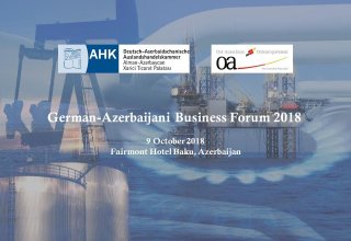Bakıda Almaniya-Azərbaycan biznes forumu keçiriləcək