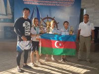 Азербайджанские яхтсмены одержали победу на парусной регате в Казахстане