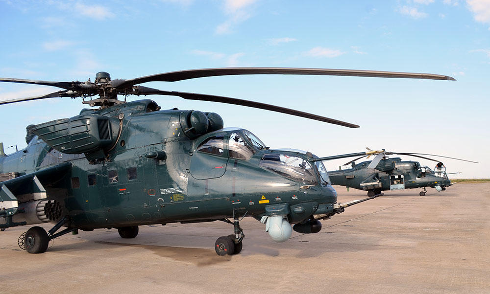 Azerbaijani Air Force helicopters hold tactical training (PHOTO/VIDEO)