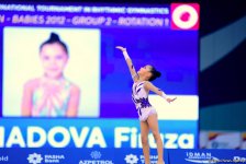 В Баку стартовал международный турнир по художественной гимнастике «GymBala» (ФОТО)
