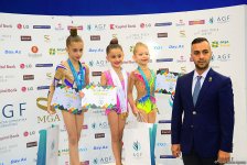 Награждены призеры первого дня международного турнира по художественной гимнастике «Gymbala» (ФОТО)