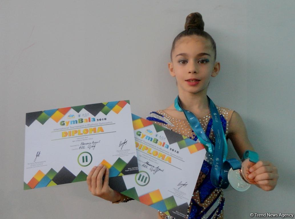 Azərbaycanlı gimnast: "Gymbala" beynəlxalq turnirində medal qazandığıma görə şadam