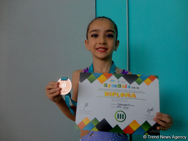 Azərbaycanlı gimnast: Milli Gimnastika Arenasında çıxış etməkdən çox xoşum gəldi