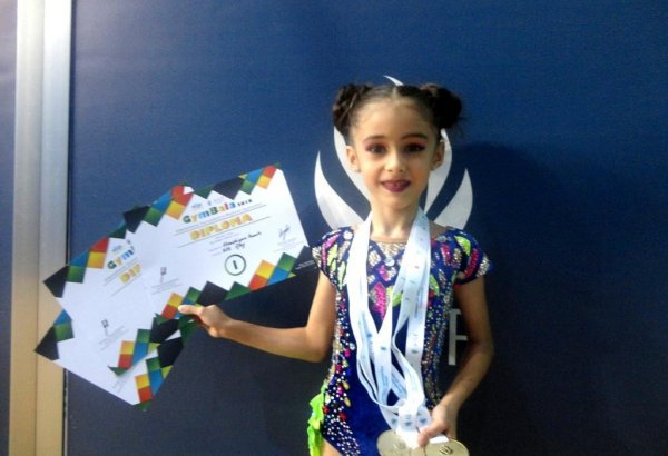 Посвящаю свою победу тренеру – юная азербайджанская гимнастка