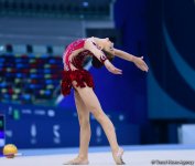 Second day of Int’l rhythmic gymnastics tournament GymBala kicks off in Baku (PHOTO)