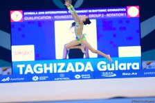 Second day of Int’l rhythmic gymnastics tournament GymBala kicks off in Baku (PHOTO)