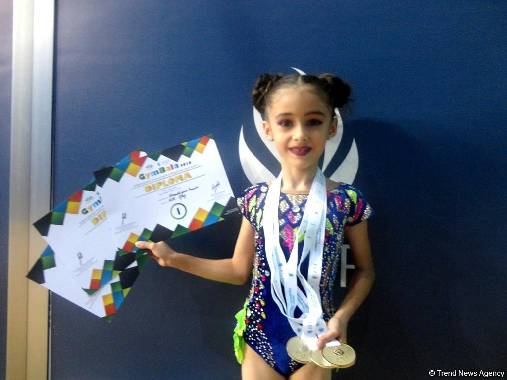 Посвящаю свою победу тренеру – юная азербайджанская гимнастка