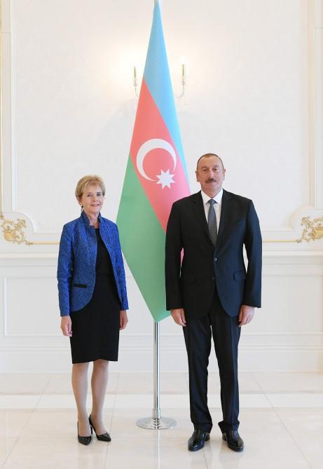 Президент Ильхам Алиев принял верительные грамоты послов ряда стран  (ФОТО) (версия 2)