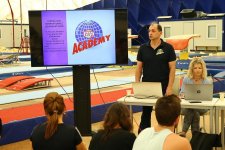 Bakıda FIG Akademiyasının aerobika gimnastikası üzrə məşqçilik kurslarının nəticələri açıqlandı (FOTO)