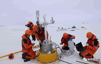 Китай протестировал систему беспилотной ледовой станции на Северном полюсе
