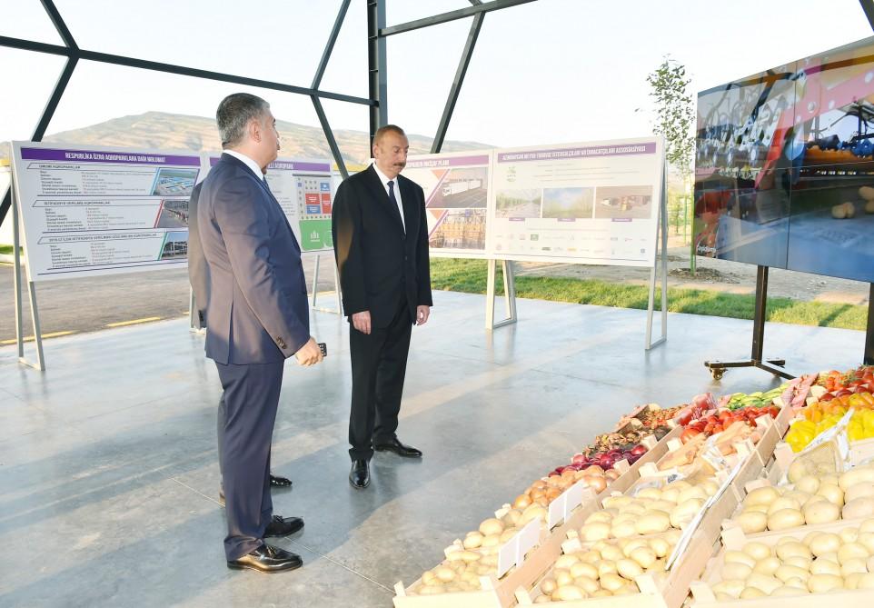 President Ilham Aliyev attends inauguration of agropark built by Buta Group LLC in Ismayilli (PHOTO)
