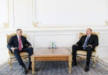 President Ilham Aliyev receives credentials of incoming Georgian ambassador (PHOTO)