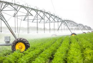 Azerbaijan launches production of center pivot irrigation systems (PHOTO)