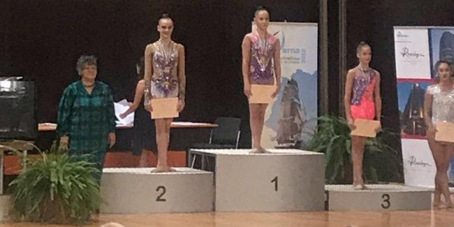 Azerbaijani gymnast grabs bronze at rhythmic gymnastics tournament in Bulgaria