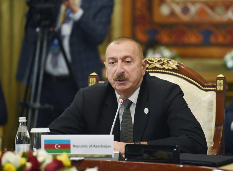 Президент Ильхам Алиев: Связи Азербайджана со всеми тюркоязычными государствами укрепляются и расширяются