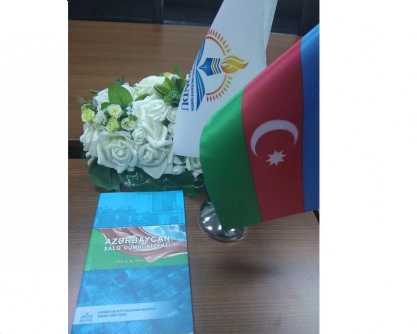 “Azərbaycan Xalq Cümhuriyyəti: 100 sual, 100 cavab” kitabı çapdan çıxıb