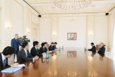 Prezident İlham Əliyev Yaponiyanın xarici işlər nazirini qəbul edib (FOTO) (YENİLƏNİB)