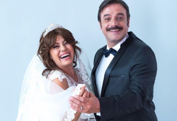 Турецкие актеры сыграли свадьбу в Баку (ФОТО)