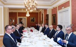 Azerbaijani president, Croatian PM have working dinner (PHOTO)