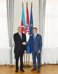 Президент Ильхам Алиев встретился с председателем парламента Хорватии (ФОТО)