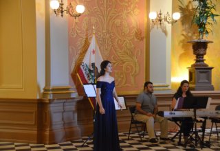 Kaliforniya Senatında ilk dəfə Azərbaycan musiqisi təqdim olunub (FOTO/VİDEO)