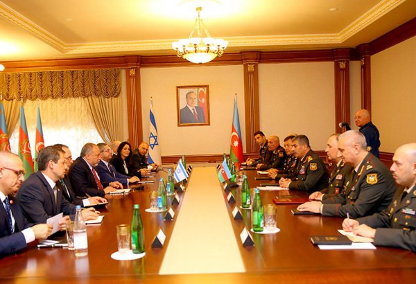 Azerbaijan, Israel mull prospects of military co-op (PHOTO)