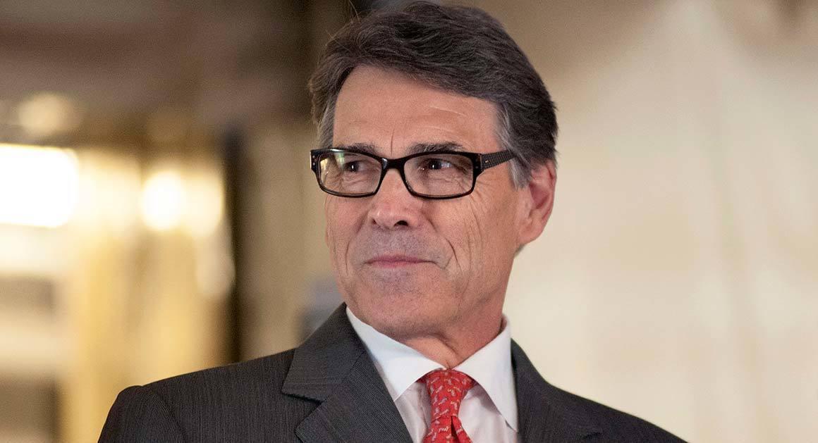 US Secretary of Energy Rick Perry resigns