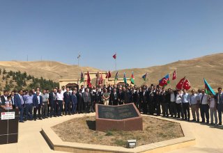 Monument honoring Turkish martyr soldier opens in Shamakhi after overhaul (PHOTO)