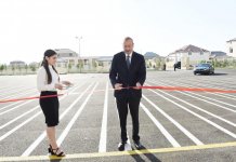 Президент Ильхам Алиев принял участие в открытии полной средней школы номер 28 в Сабунчинском районе Баку (ФОТО) - Gallery Thumbnail
