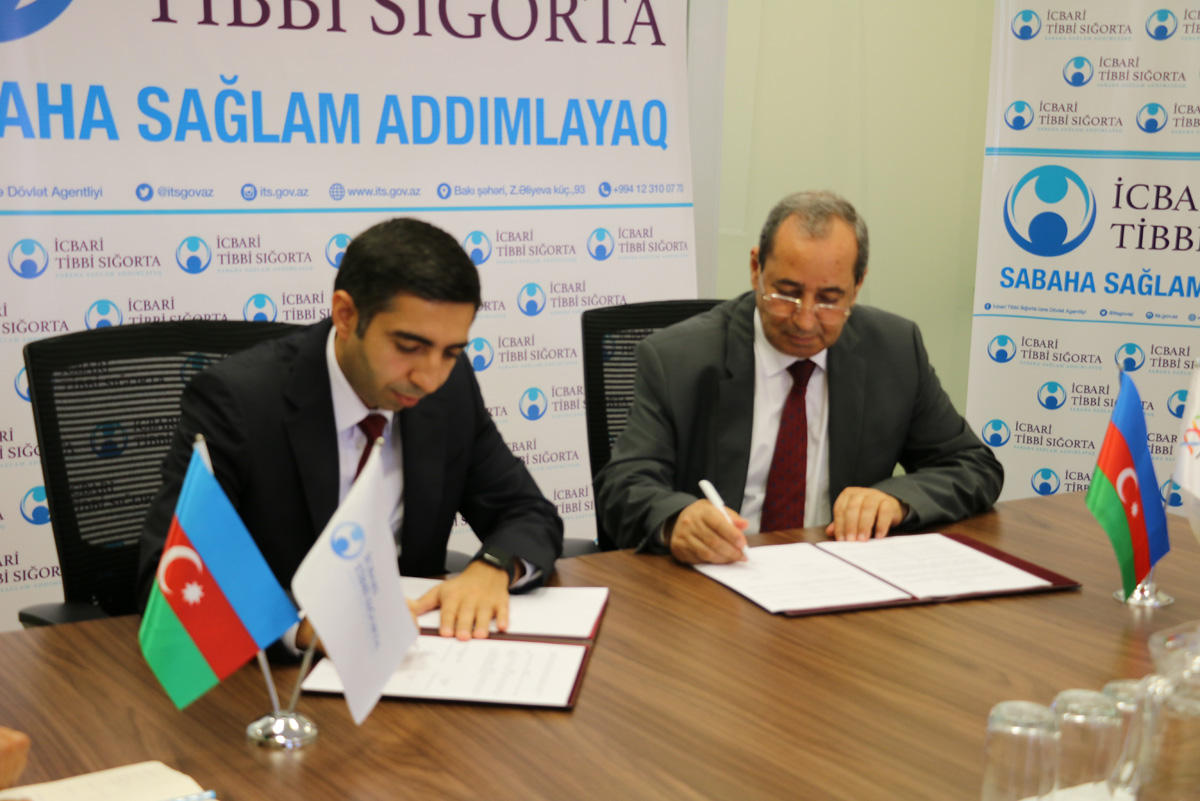 İcbari Tibbi Sığorta üzrə Dövlət Agentliyi Mərkəzi Klinika ilə əməkdaşlıq memorandumu imzalayıb (FOTO)