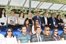 Президент Ильхам Алиев и Первая леди Мехрибан Алиева приняли участие в церемонии принятия присяги молодыми солдатами Службы государственной безопасности Азербайджана (ФОТО)