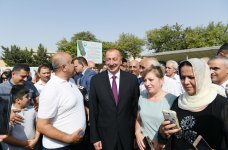 President Ilham Aliyev, First Lady Mehriban Aliyeva attend oath taking ceremony for young soldiers at State Security Service (PHOTO)