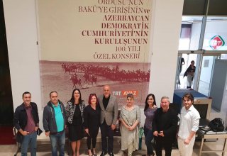 В Турции состоялась премьера произведений Айгюн Самедзаде, посвященных 100-летию со дня освобождения Баку (ВИДЕО, ФОТО)