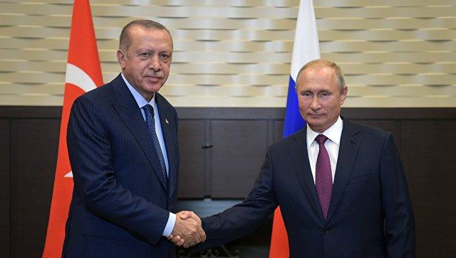 Владимир Путин: Отношения с Турцией развиваются энергично и позитивно