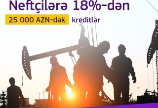 Azer Turk Bank announces launch of "18% for oilmen!" campaign
