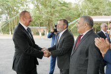 President Aliyev inaugurates Zahmatabad-Baydili-Khirmandali-Aliabad highway (PHOTO)