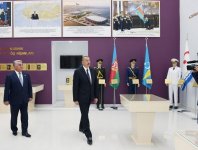 Президент Ильхам Алиев принял участие в открытии Музея флага в Билясуваре (ФОТО) - Gallery Thumbnail