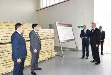 Президент Ильхам Алиев принял участие в открытии Масаллинского промышленного квартала (ФОТО) - Gallery Thumbnail