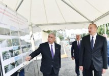 Prezident İlham Əliyev Masallıda avtomobil yolunun açılışında iştirak edib (FOTO)