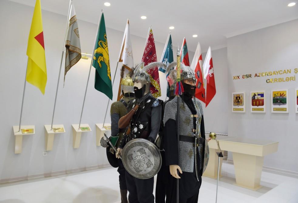 Президент Ильхам Алиев принял участие в открытии Музея флага в Билясуваре (ФОТО) - Gallery Image