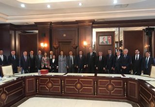 Делегация Великого национального собрания Турции провела встречи в парламенте Азербайджана