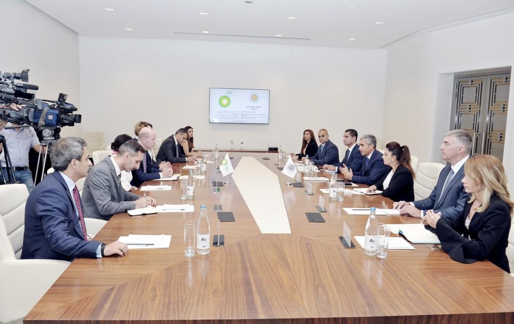 Фонд Гейдара Алиева и BP подписали меморандум о сотрудничестве по реализации совместных проектов (ФОТО)