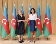 Первый вице-президент Мехрибан Алиева: Территориальная целостность Азербайджана должна быть восстановлена, беженцы должны вернуться к родным очагам и после чего в регионе утвердится мир  (ФОТО)