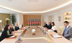 Первый вице-президент Мехрибан Алиева: Территориальная целостность Азербайджана должна быть восстановлена, беженцы должны вернуться к родным очагам и после чего в регионе утвердится мир  (ФОТО)